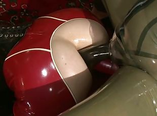 fausten, strapon, anal-sex, babe, lesben, spielzeug, fingerspiele, natürliche, latex, domina