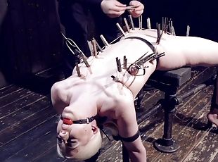 anal, jucarie, bdsm, blonda, bondage