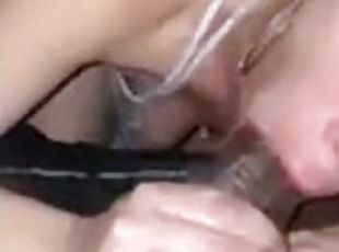 Sucked & swallowed BBC while his BM was in other room