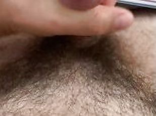 hårig, masturbation, orgasm, amatör, cumshot, avrunkning, fötter, juckande, pov, sprut