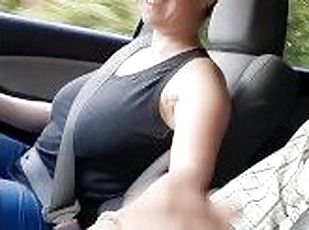 gros-nichons, tricherie, public, femme, amateur, mature, babes, énorme-bite, milf, maman