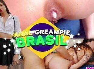 Beautiful Brazilian shows me her apartment and I leave her anus ful...