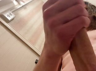 baignade, masturbation, orgasme, amateur, ejaculation-sur-le-corps, énorme-bite, ejaculation, horny, douche, solo