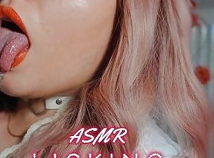 SENSUAL ASMR -???? WET LICKING, BODY MASSAGE, EARS EATING, SPIT PAINTING