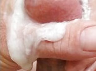 mastubasi, umum, amatir, cumshot-keluarnya-sperma, penis-besar, remaja, seorang-diri, buah-zakar, susu, penis