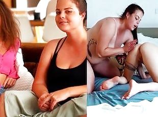 isot-tissit, takaapäin, masturbaatio, pillu-pussy, opiskelija, amatööri, lesbo-lesbian, saksalainen, jalat, luonnollinen