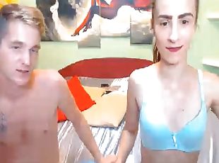 Horny Teen Couple Getting Wild in Their Hard Sex
