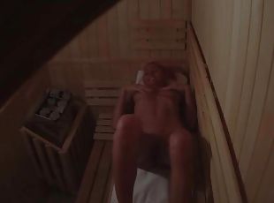amateur, cam, voyeur, sauna, incroyable, tchèque