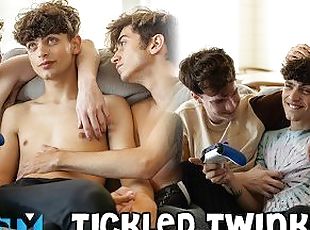 NastyTwinks - Tickled Twink - Zayne Bright Gets Tickled and Fuck Train Ensues