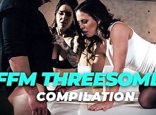 PURE TABOO's BEST FFM THREESOMES! Cherie DeVille, Natasha Nice, Gab...