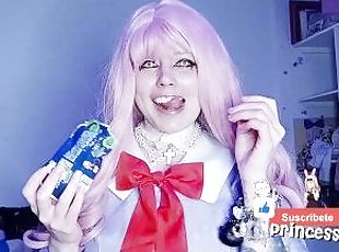 ?? ?????????????? Yuno Gasai eating gummy bears ????????? ?