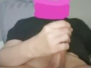 masturbation, amateur, ejaculation-sur-le-corps, énorme-bite, jouet, arabe, branlette, secousses, solo, boules