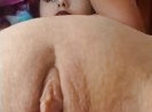 Touching Rubbing my Wet Pussy and Clit, Fingering Pussy Close Up- L...