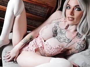 tate-mari, extrem, masturbare-masturbation, orgasm, amatori, pov, blonda, masini, solo, tatuaj