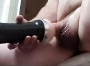 énorme, masturbation, orgasme, chatte-pussy, ejaculation-sur-le-corps, jouet, secousses, ejaculation, pute, machines