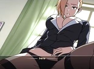 sekreter, azgın, animasyon, pornografik-içerikli-anime, korece