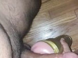 Masturbating at home