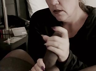 femme, amateur, mature, fellation, ejaculation-sur-le-corps, ébène, granny, interracial, milf, branlette