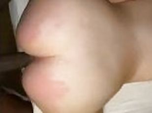 Husband shares Hotwife with BBC bull for backshots and creampies