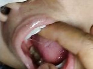 asiatique, amateur, fellation, compilation, point-de-vue, ejaculation, mignonne, bite, sucer