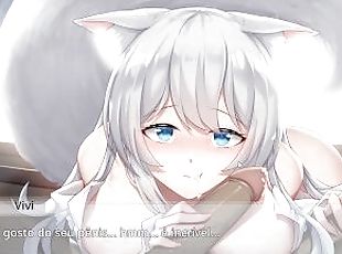 Living together with Fox Demon - Kitsune wake you up while sucking ...