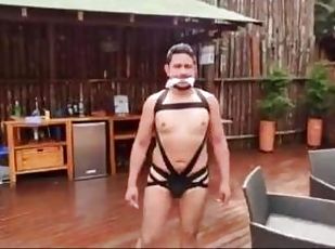 bañando, papá, mayor, meando, público, amateur, maduro, gay, sadomasoquismo, sexo-en-grupo