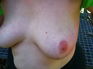 Punish my tits - 200 slaps on bare tits