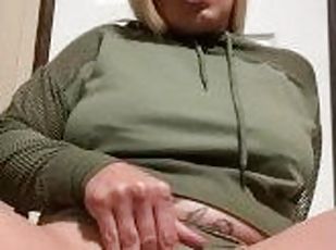 onani, orgasme, pussy, amatør, milf, cum, blond, alene