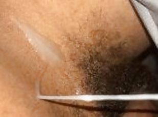 mastürbasyon-masturbation, amatör, üstüneyüzüne-boşalma, genç, vajinadan-sızan-sperm, meni, tek-kişilik