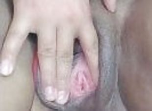 fleshy and pink pussy opening and pulsing deliciously for you to ej...