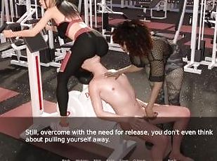 Slave U E26 - Mei Facesits me while Biking in the Gym