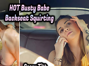 culo, tetas-grandes, masturbación, squirting, babes, adolescente, coche, pechugona, a-solas, asiento-de-atrás