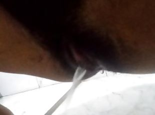 asiático, bañando, extremo, peluda, meando, coño-pussy, esposa, amateur, adolescente, casero