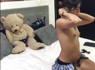 masturbación, orgasmo, coño-pussy, amateur, negra-ebony, adolescente, casero, recopilación, con-los-dedos, cachonda