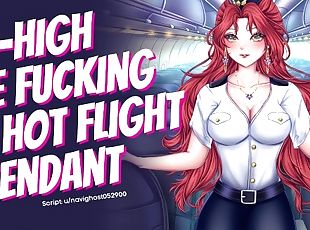 Facefucking the Slutty Flight Attendant [ASMR] [Audio] [Deepthroat]...