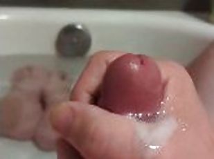 Bathing Cumshot