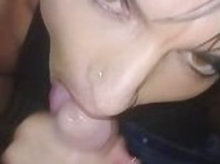 traseiros, público, amador, tiro-ao-alvo, latina, engolindo, puta-slut, pov, ejaculação, realidade