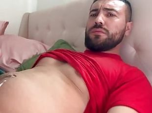 amateur, mature, ejaculation-sur-le-corps, énorme-bite, gay, point-de-vue, solo, bite