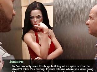 Exciting Games: Wife Swallows Cum In The Elevator In Front Of Old M...