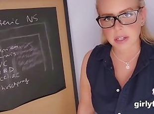 Professor Teaches You a Lesson With Her Farts POV Femdom Face Fart ...