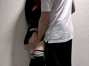 Shy japanese schoolgirl fast jerk off her classmate after classes -...