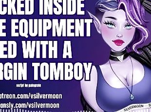 Locked in the Equipment Shed with a Virgin Bi-Curious Tomboy [Audio...