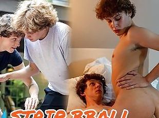 NastyTwinks - Strip BBall - Teaser! CJ Evans and Shapey Turn Strip Basketball into Bareback Fun