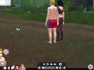 My Sim Selfie Fucks His Wife In Public For All tp See (Lucky Him As...