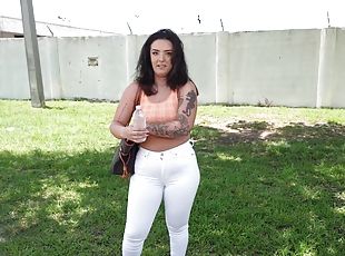 cona-pussy, hardcore, preto, casal, carro, fudendo, desobediente, molhado, realidade, tatuagem