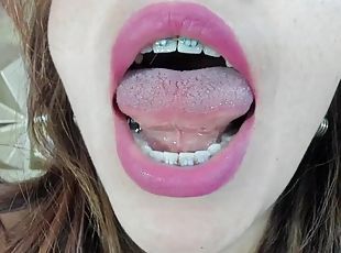Braces tongue camgirl bad auro chaturbate com