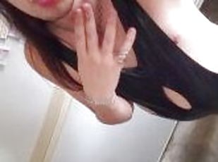 amateur, lencería, mona, culazo, fetichista, a-solas, bisexual