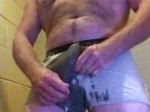 Pissing My Boxers, Shoving Them In My Mouth, Jerking Off & Cumming ...