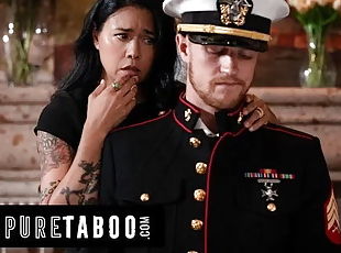 Lonely Widow Dana Vespoli Wants Stepson to Wear Gone Husband Military Uniform...