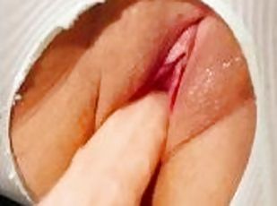 masturbation, chatte-pussy, amateur, ados, jouet, point-de-vue, ejaculation, blonde, mignonne, parfait